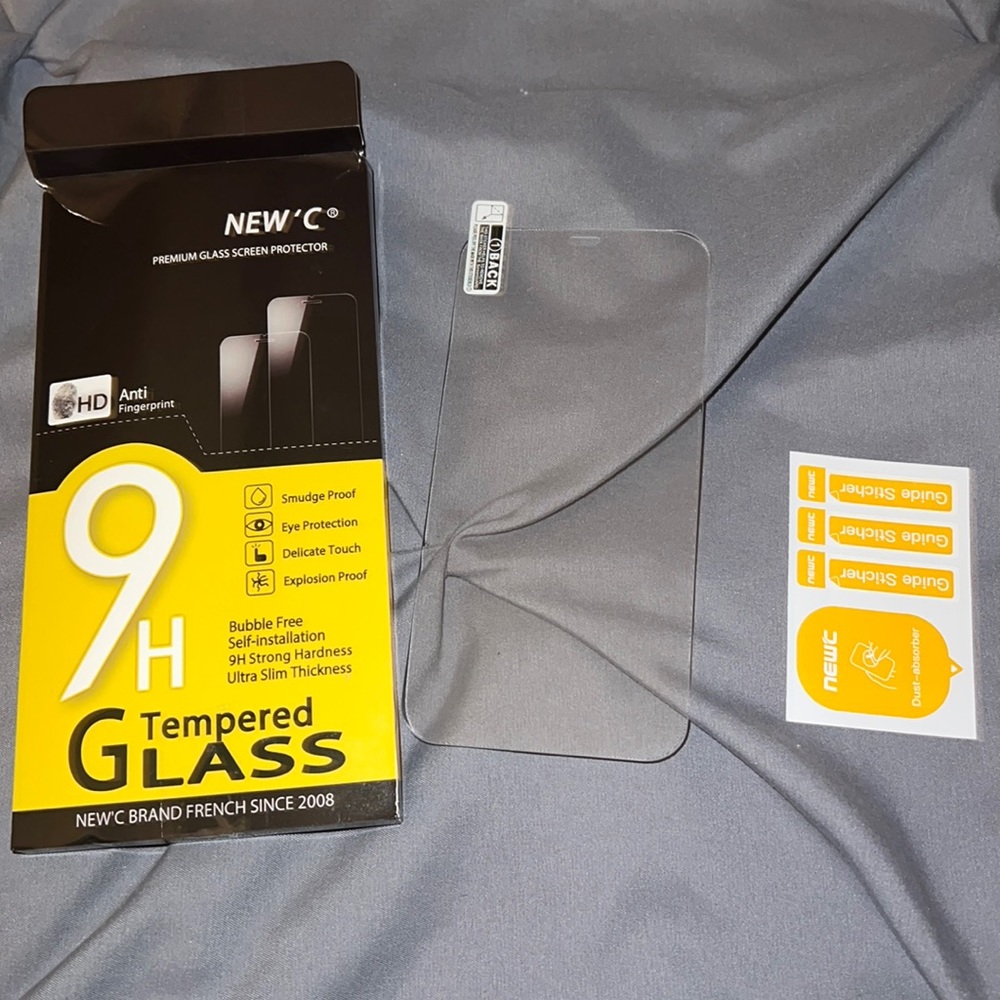 Glass screen protector for iPhone 12/12 pro